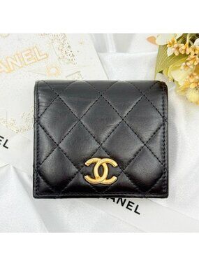 Chanel Quilted Bifold Wallet